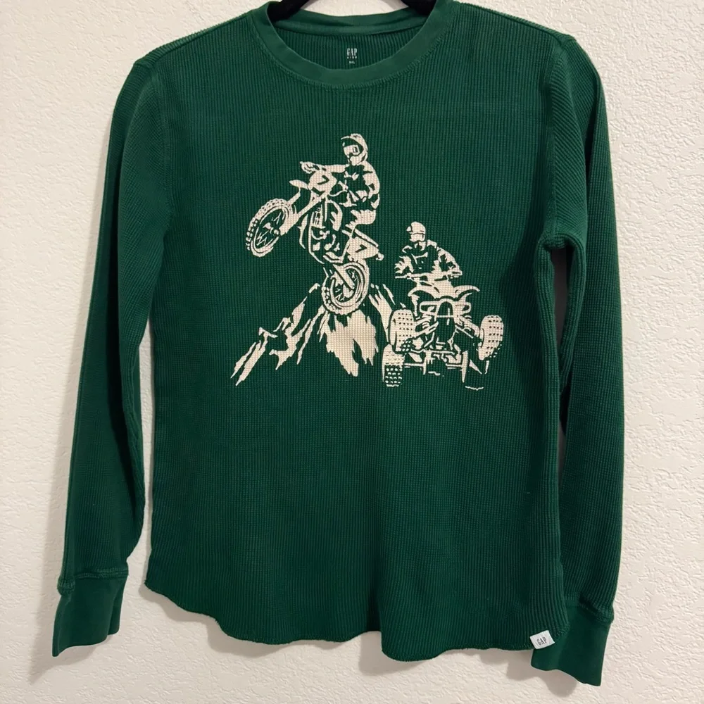 4 pcs Boys Bundle, Sweatshirt and 3 Long Sleeve Shirts. Gap / Adidas / C… - Picture 12 of 16